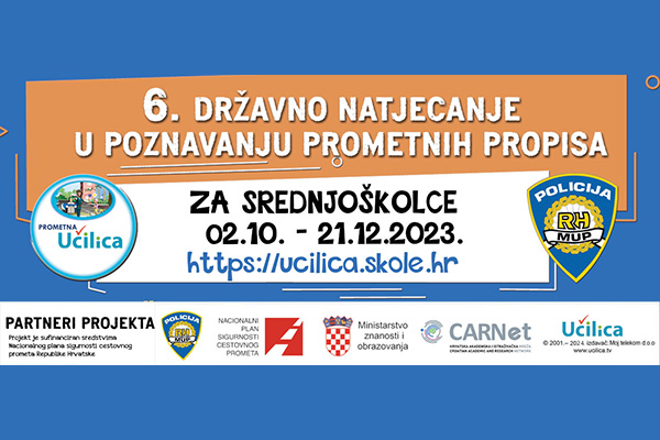 Žan Žepina sudjelovao na 6. Državnom natjecanju u poznavanju prometnih propisa