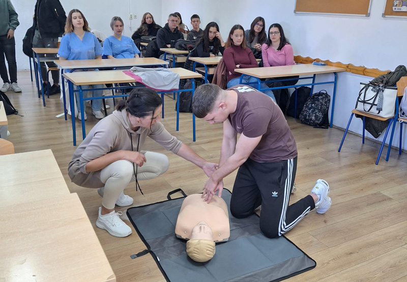 Projekt BIO-MED, suradnja Medicinske škole Ante Kuzmanića Zadar i naše škole